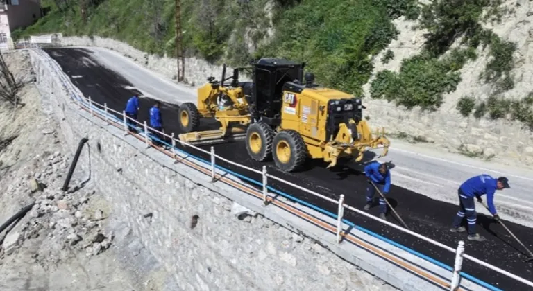 Denizli Büyükşehir’den Babadağ’da ulaşım yatırımı