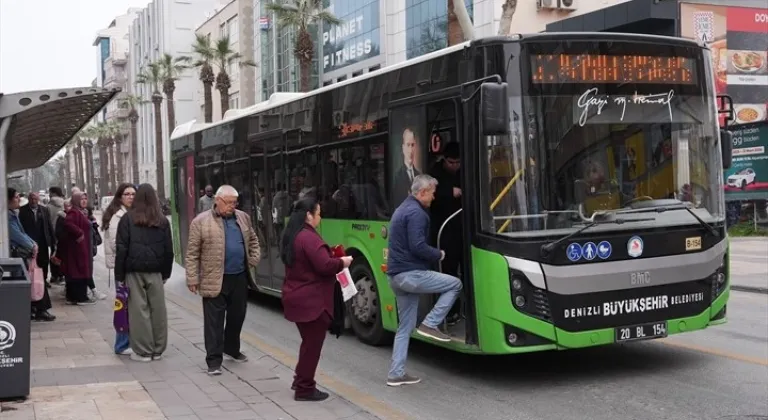 Denizli Büyükşehir’den bayramda ücretsiz ulaşım kolaylığı