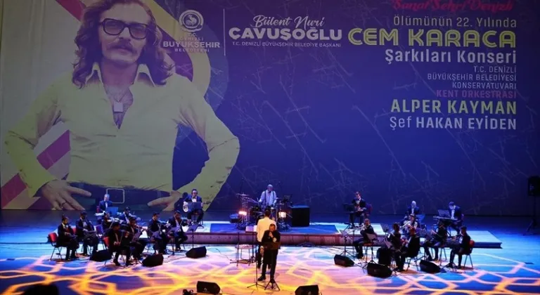 Denizli Büyükşehir’den Cem Karaca anısına konser