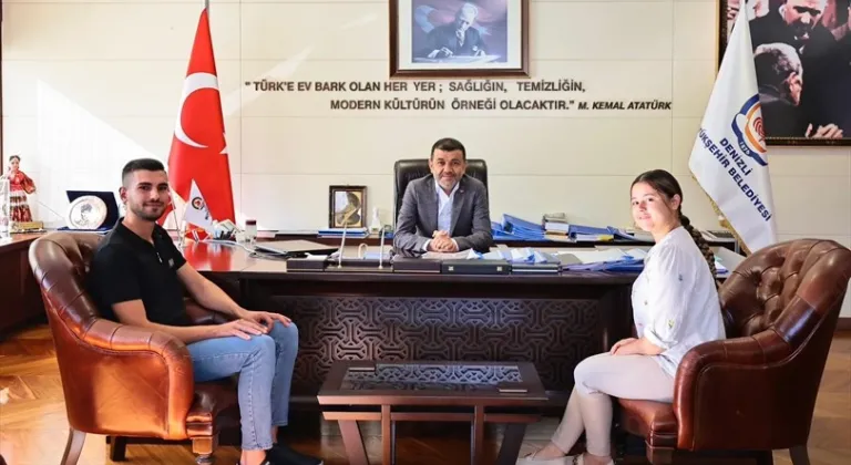 Denizli Büyükşehir’den Kırsalda Evlenen Gençlere Destek Paketi