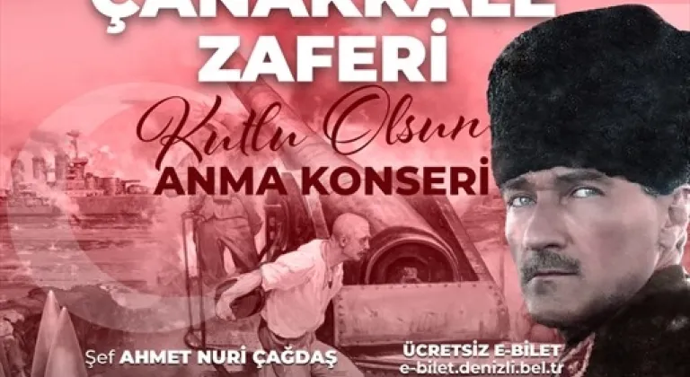 Denizli’de 18 Mart Şehitleri Anma Günü Coşkuyla Yaşatılacak