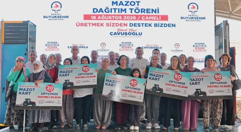 Denizli’de Çiftçilere Mazot Desteği Sürüyor