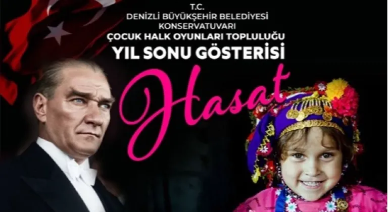 Denizli'de minik yıldızlar sahneye çıkıyor