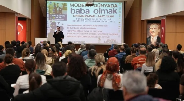 Denizli'de modern babalık seminerine yoğun ilgi