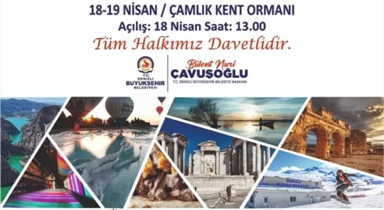Denizli’de Turizm Haftası’na Kültür ve Gastronomi Buluşması