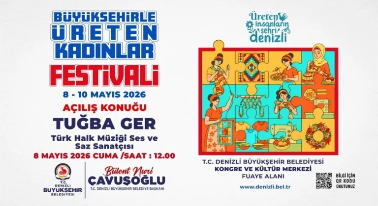 Denizli’de Üreten Kadınlar Festivali Başlıyor