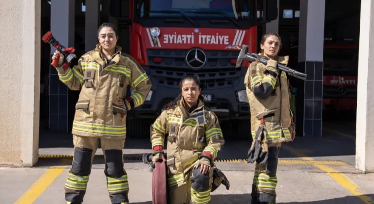 Diyarbakır İtfaiyesi'nde kadınlar tabuları yıkıyor