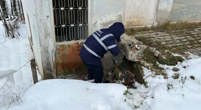Dondurucu soğukta su mesaisi