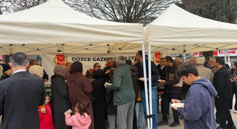 Düzce Gazeteciler Cemiyeti birlik ve paylaşımı pekiştirdi