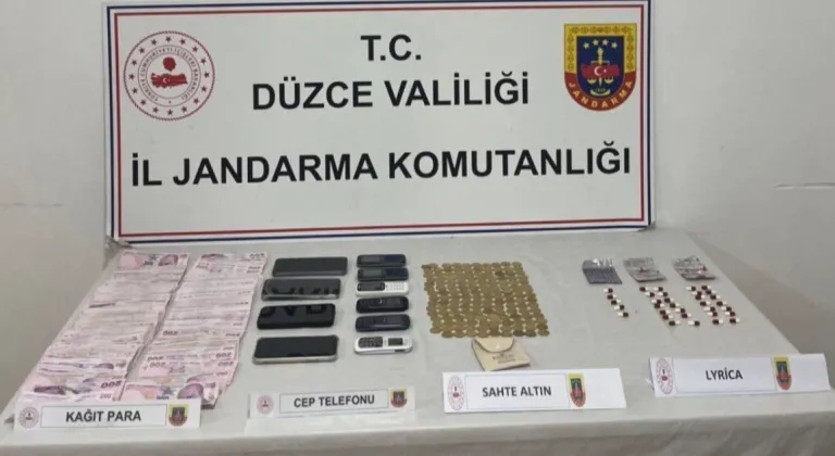 Düzce'de sahte altın dolandırıcılığı: 4 gözaltı