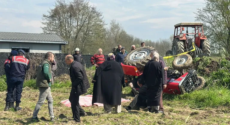 Düzce’de traktör kazası: 1 ölü