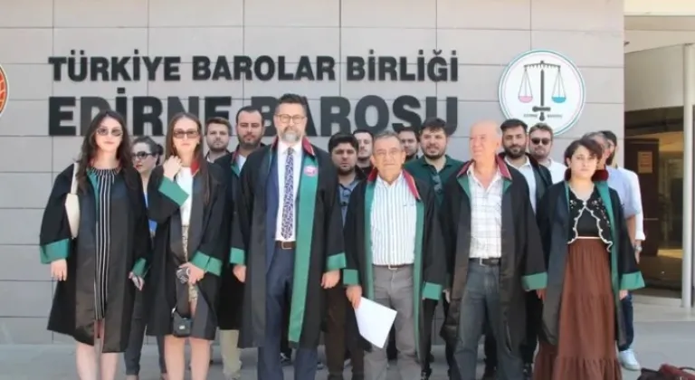 Edirne Barosu’ndan Torba Kanun Protestosu









