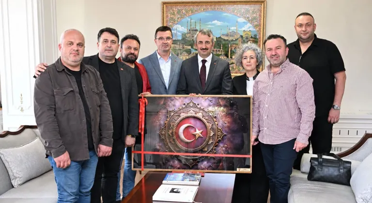 Edirne Gazeteciler Derneği’nden Vali Sezer’e ziyaret