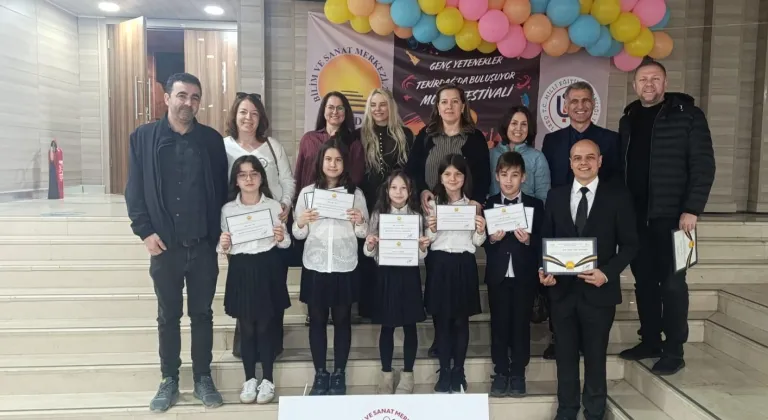 Edirne Keşanlı öğrenciler Genç Yetenekler Festivali’nden ödülle döndüler