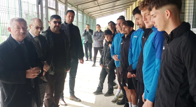 Edirne'de Kaymakam Mercan’dan Keşanspor’a moral ziyareti