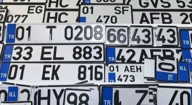 EGM'den plaka kullanımıyla ilgili uyarı