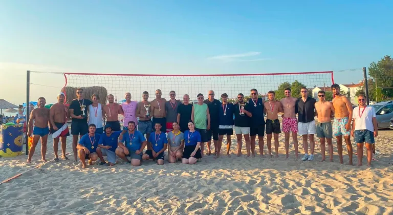 Enez’de Plaj Voleybolu Şenliği Coşkuyla Tamamlandı