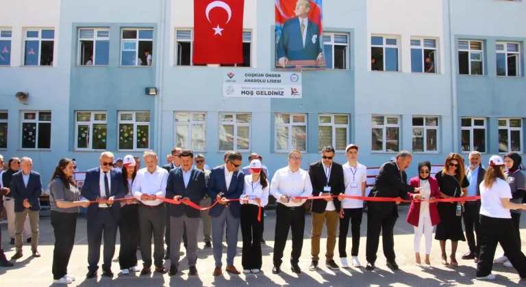 Erbaa'da 4006 bilim fuarı açıldı