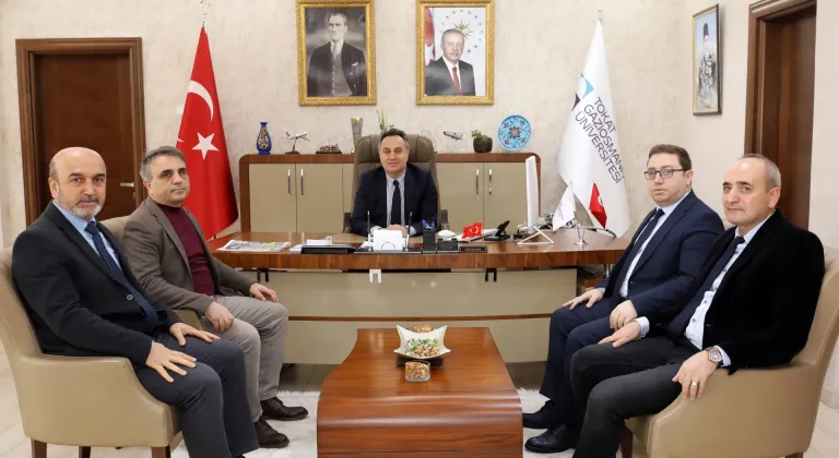 Erbaa Kaymakamı Dr. İsmail Altan Demirayak’tan Rektör Yılmaz’a Ziyaret