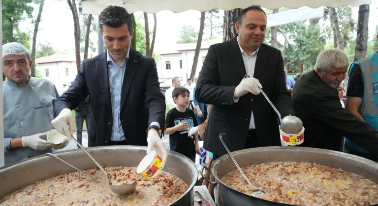Erbaa’da 2 bin kişiye aşure ikramı