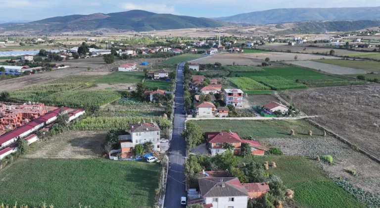 Erbaa'da asfalt çalışmaları devam ediyor