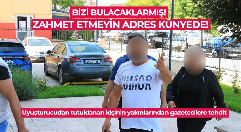 Erbaa'da uyuşturucu yüzünden 2 kişi tutuklandı, yakınları basın mensuplarını tehdit etti