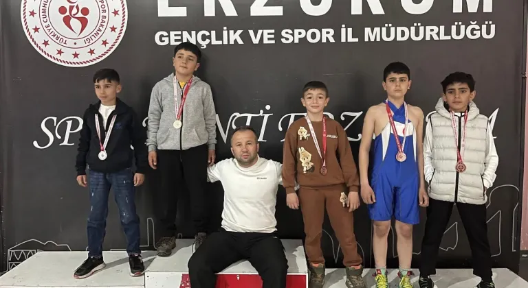 Erzurum Pasinler’de güreşin kalbi atıyor