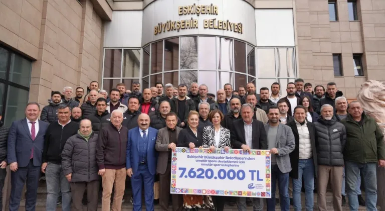 Eskişehir'de amatör spora 7 milyon 620 bin TL destek