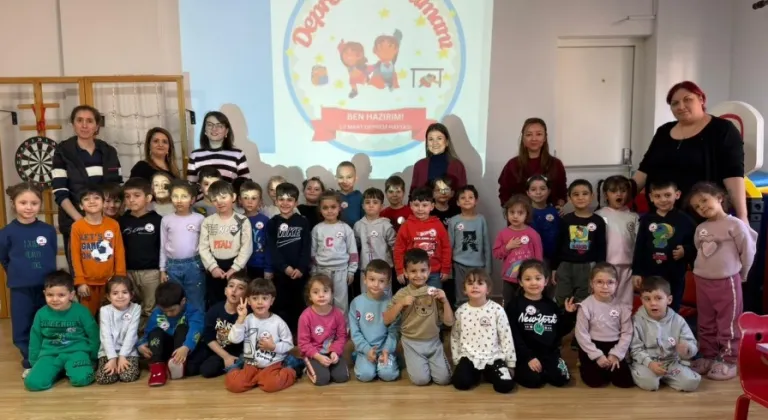Eskişehir’de miniklere deprem farkındalık atölyesi