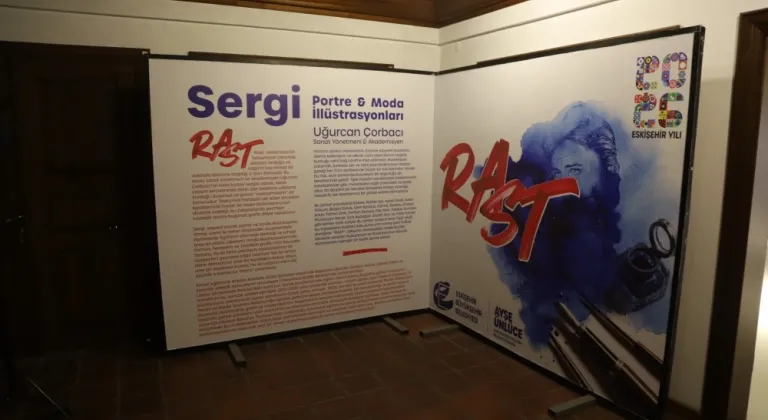 Eskişehir’de ‘Rast’ sergisi açıldı