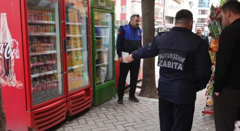 Eskişehir'de zabıta ekiplerinden ortak alanlara sıkı denetim