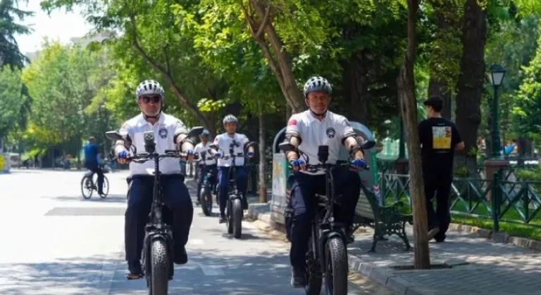Eskişehir’de Zabıta için Elektrikli Bisiklet Dönemi

