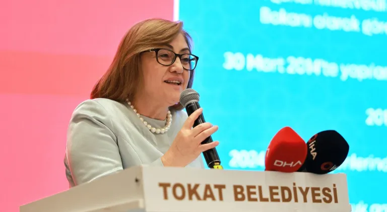Fatma Şahin, ‘Gaziantep- Tokat İş Birliği’ programına katıldı