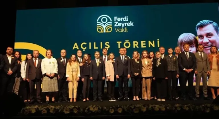 Ferdi Zeyrek’in Adı Ferdi Zeyrek Vakfı ile Yaşatılıyor