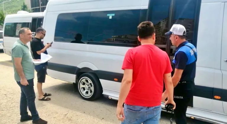 Filmli dolmuşlara ceza yağdı