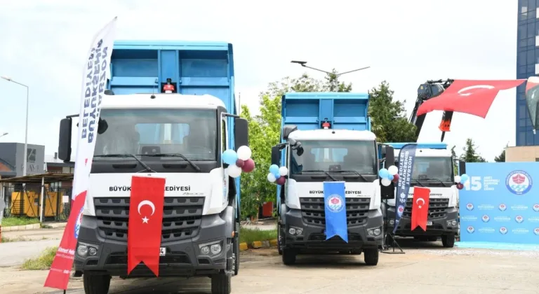 Filoya 15 Yeni Araç Daha: Büyükşehir Belediyesinden Yatırım
