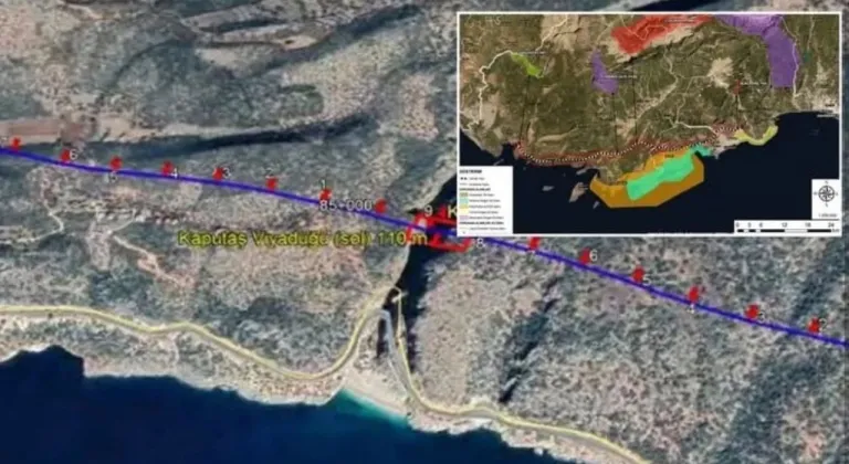 Finike–Demre–Kaş yol projesine mahkemeden iptal kararı