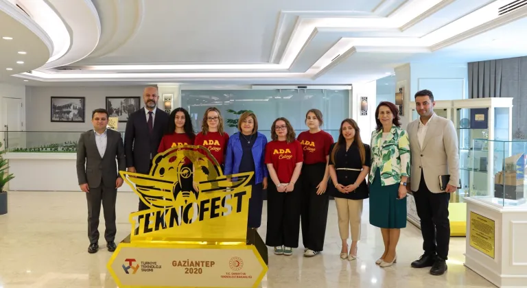 Gaziantep’in gururu öğrenciler başkanla buluştu