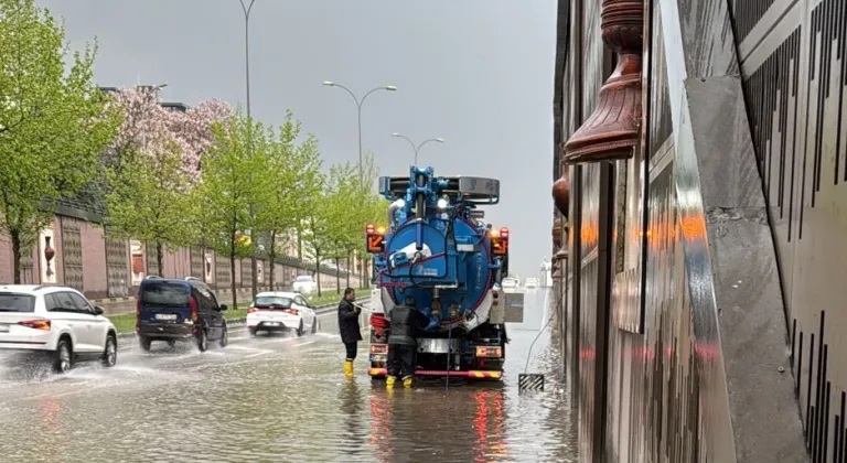 Gaziantep’te Alleben Deresi taştı!
