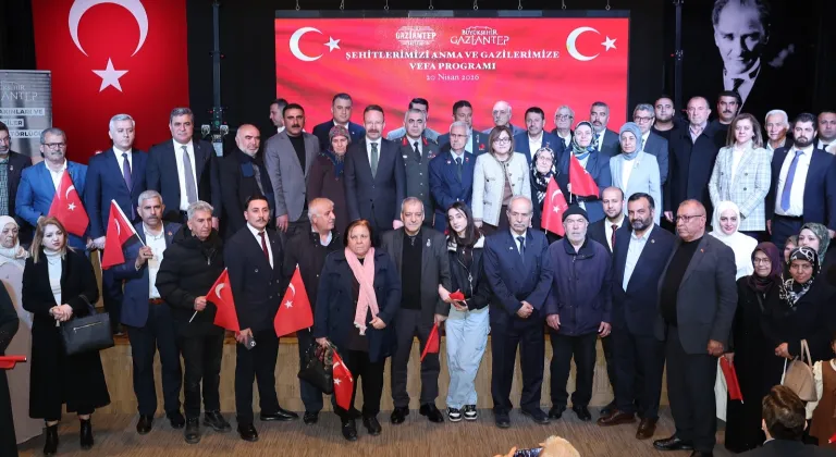 Gaziantep'te Başkan Şahin şehit aileleri ve gazilerle buluştu