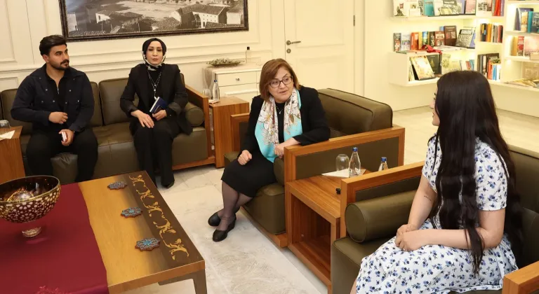 Gaziantep'te Büyükşehir'den genç öğrenciye umut olan destek