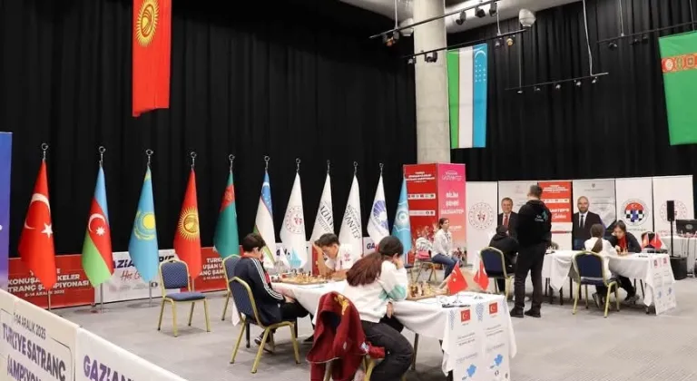 Gaziantep’te Çifte Satranç Şampiyonası Heyecanı Devam Ediyor