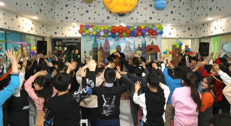 Gaziantep’te Kütüphane Haftası Coşkusu