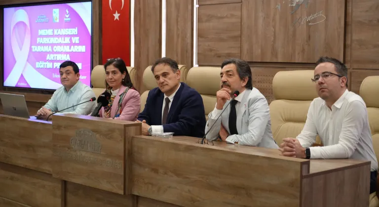 Gaziantep’te meme kanseri erken tanı eğitimi