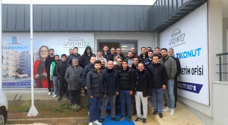 Gaziantep'te OSB çalışanlarına Gazi Konut için yerinde tanıtım
