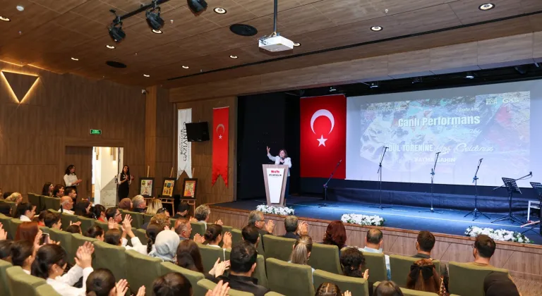 Gaziantep’te sanatla yükselen öğrenciler ödüllendirildi