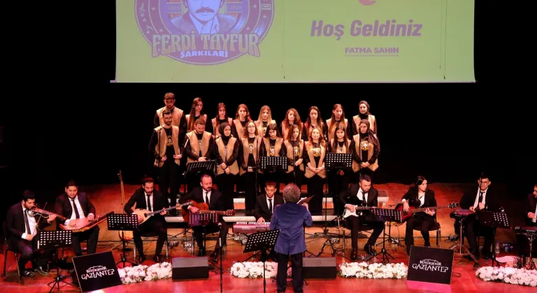 Gaziantep'te ustalara saygı konseri