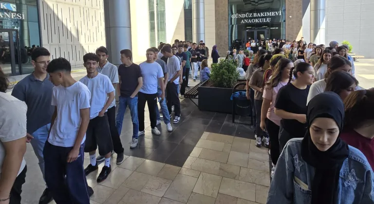 Gaziantep’te YKS tatbikatı yapıldı