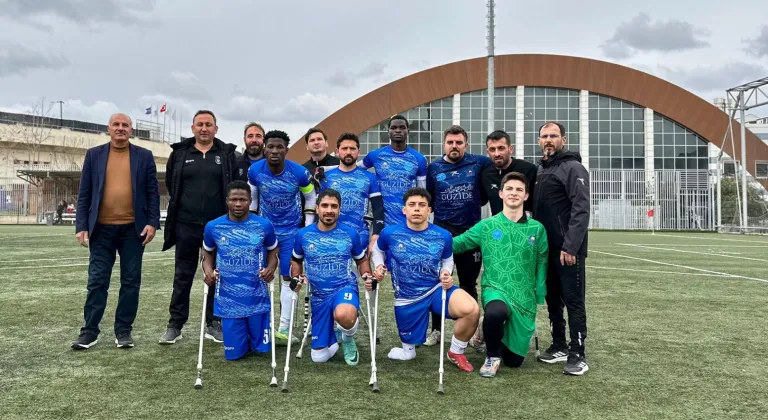 Gebze'de Ampute Futbol Takımı’ndan önemli galibiyet