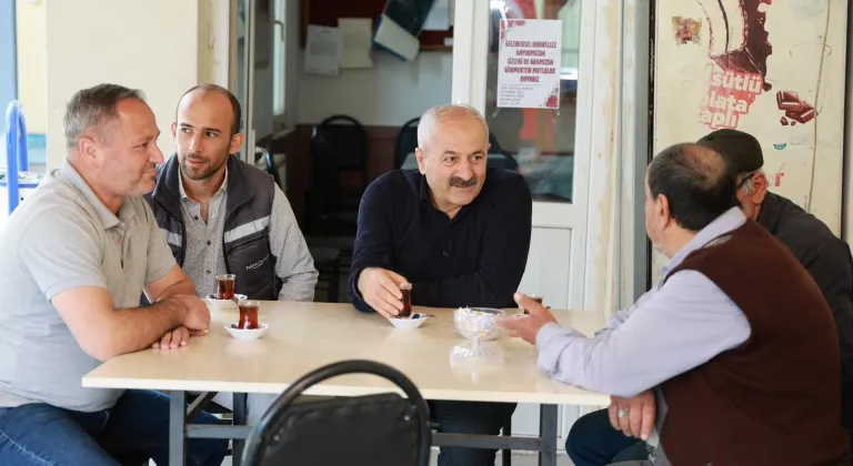 Gebze'de Başkan Büyükgöz Yağcılar sakinlerini dinledi